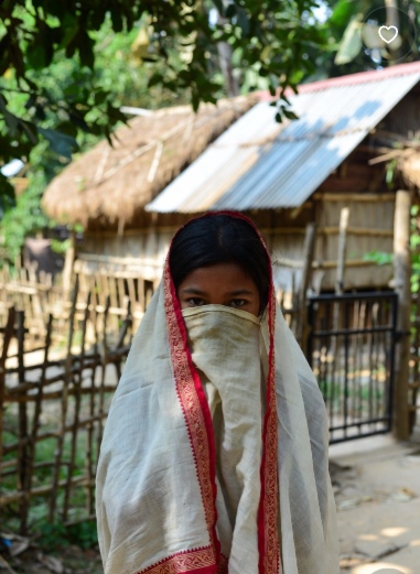 গ্রামের মেয়েদের পিক মুখ ঢাকা
