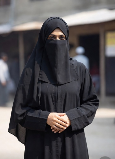 পর্দার পর্দাশীল মেয়েদের পিক