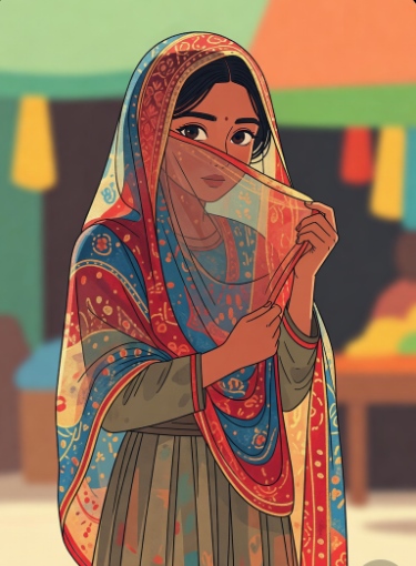 পর্দাশীল মেয়েদের পিক কার্টুন