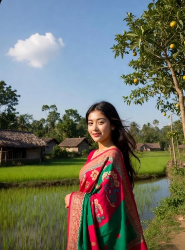 বাংলাদেশের গ্রামের মেয়েদের পিক