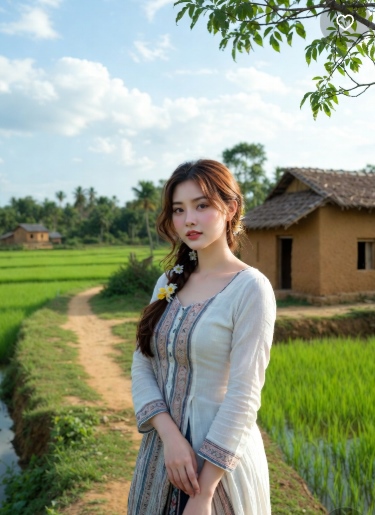 বাংলাদেশের গ্রামের মেয়েদের পিক