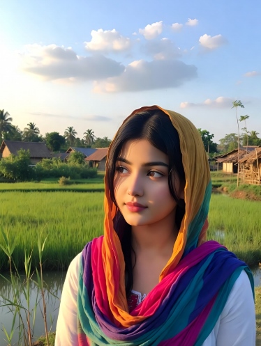 বাংলাদেশের গ্রামের মেয়েদের পিক