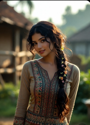 সুন্দরী গ্রামের মেয়েদের পিক