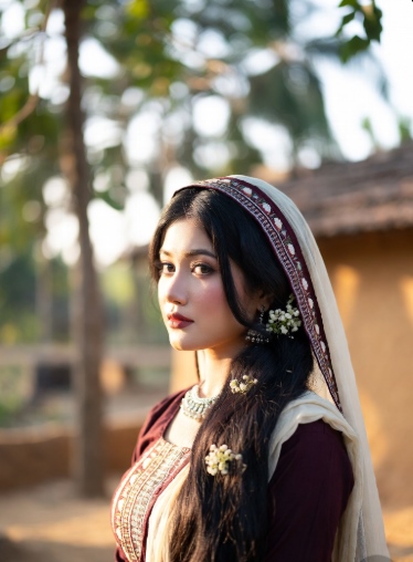 সুন্দরী গ্রামের মেয়েদের পিক