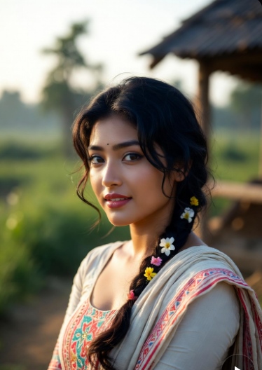 সুন্দরী গ্রামের মেয়েদের পিক