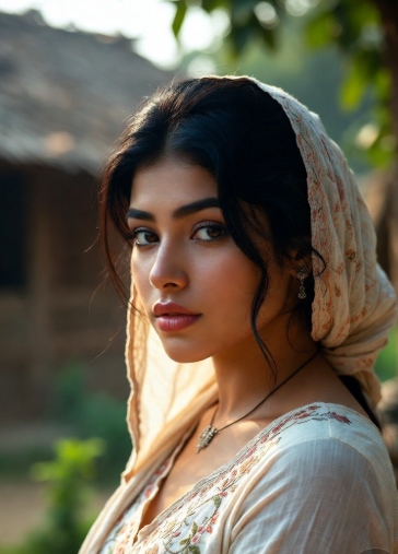 সুন্দরী গ্রামের মেয়েদের পিক