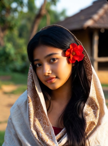 সুন্দরী গ্রামের মেয়েদের পিক
