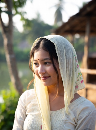 সুন্দরী গ্রামের মেয়েদের পিক