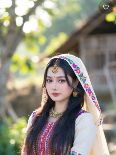 সুন্দরী গ্রামের মেয়েদের পিক