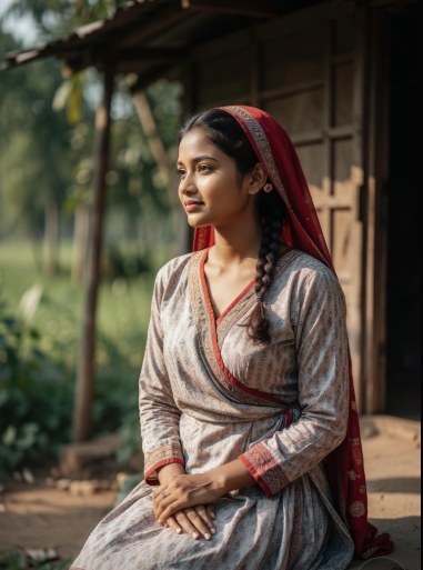গ্রামের সুন্দরী মেয়েদের পিক