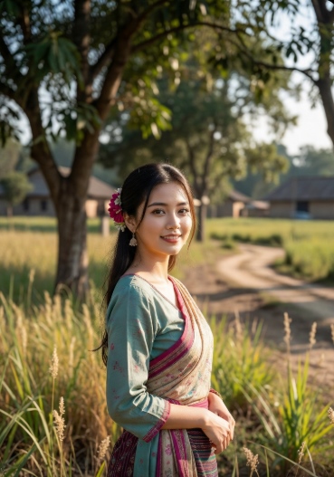 গ্রামের সুন্দরী মেয়েদের পিক