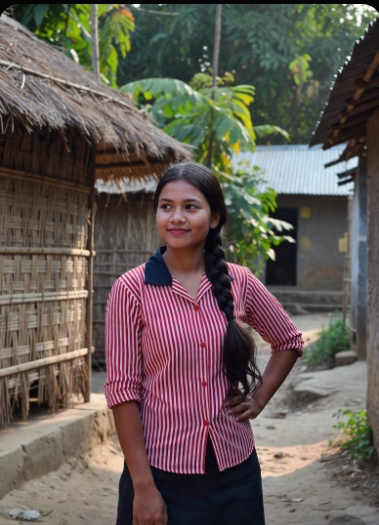 গ্রামের সুন্দরী মেয়েদের পিক