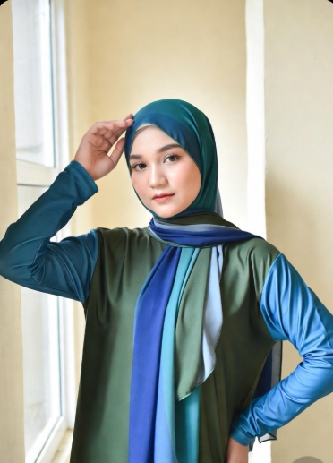 মেয়েদের পিক তোলার স্টাইল হিজাব